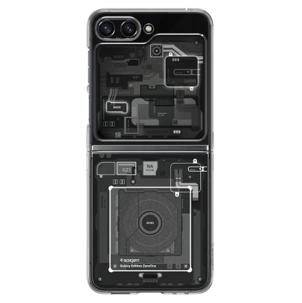 Чехол Spigen AirSkin Case for Galaxy Flip 5 - Zero One (ACS06971)