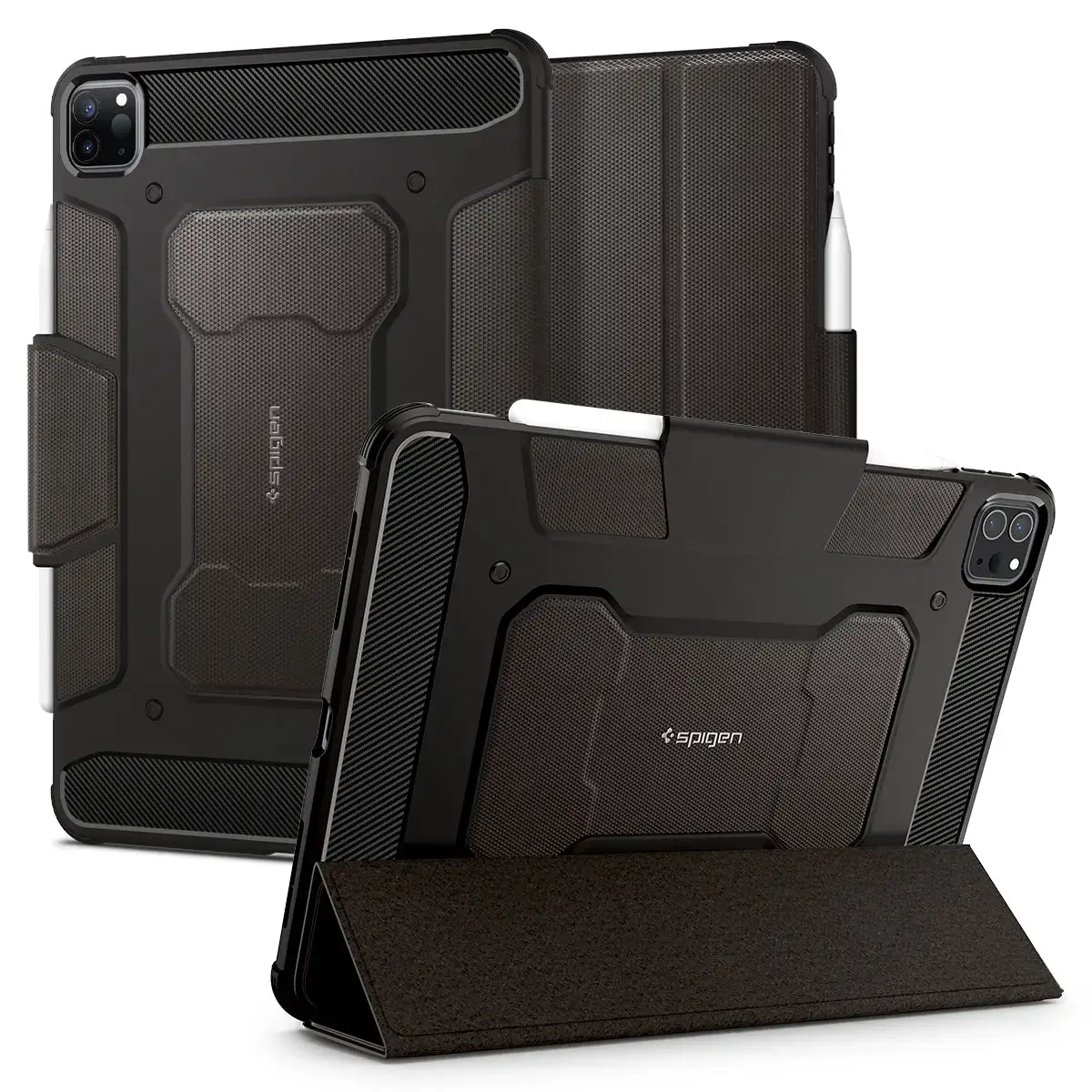 Чехол Spigen Rugged Armor Pro Case for Apple iPad Pro 11" [2022/2021/2020/2018] - Gunmetal (ACS01025)