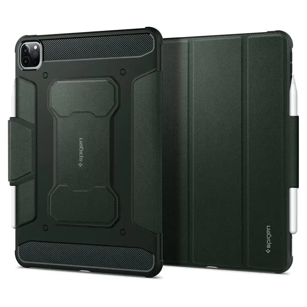 Чехол Spigen Rugged Armor Pro Case for Apple iPad Pro 11" [2022/2021/2020/2018] - Military Green (ACS01026)