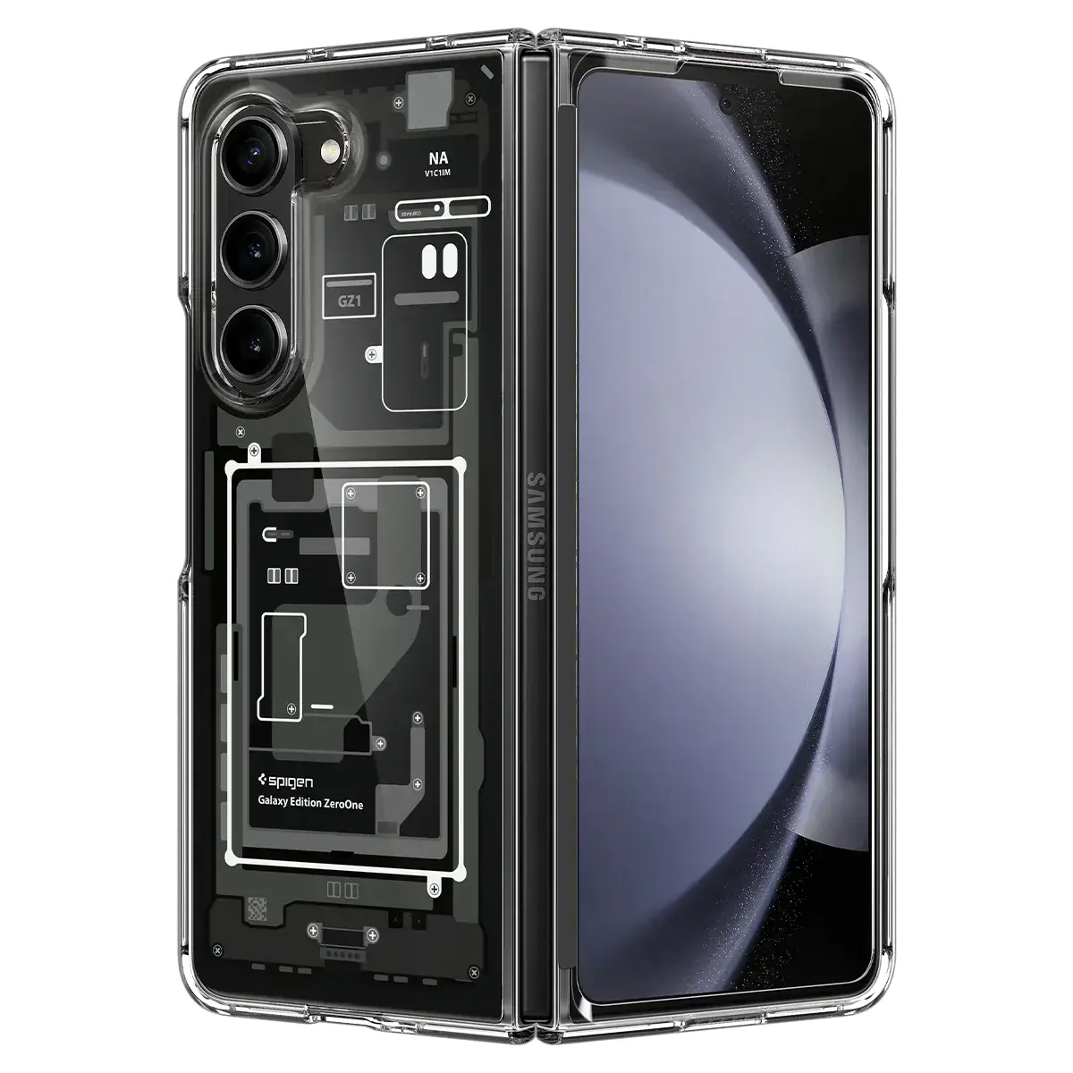 Чохол Spigen Ultra Hybrid Case for Galaxy Fold 5 - Zero One (ACS06431)
