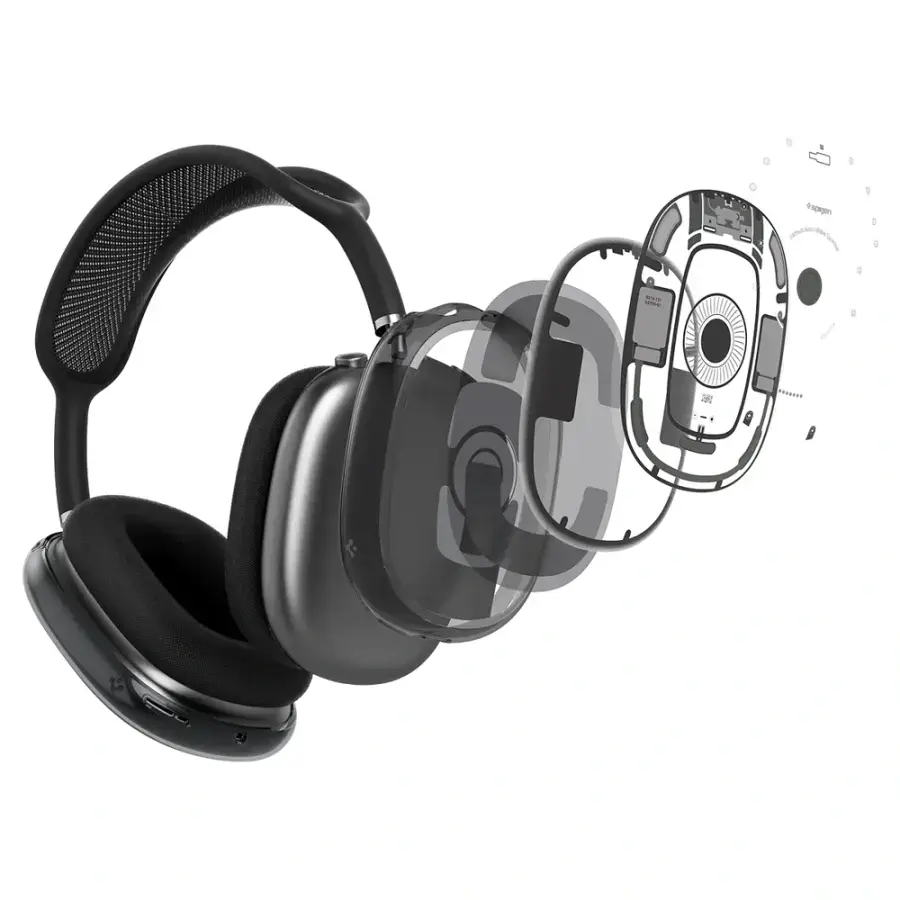 Чехол Spigen Ultra Hybrid Pro Case for Apple AirPods Max - Zero One (ACS05592)