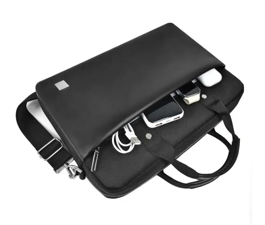 Чохол-сумка WIWU для MacBook 14" Hali Laptop Bag Series - Black