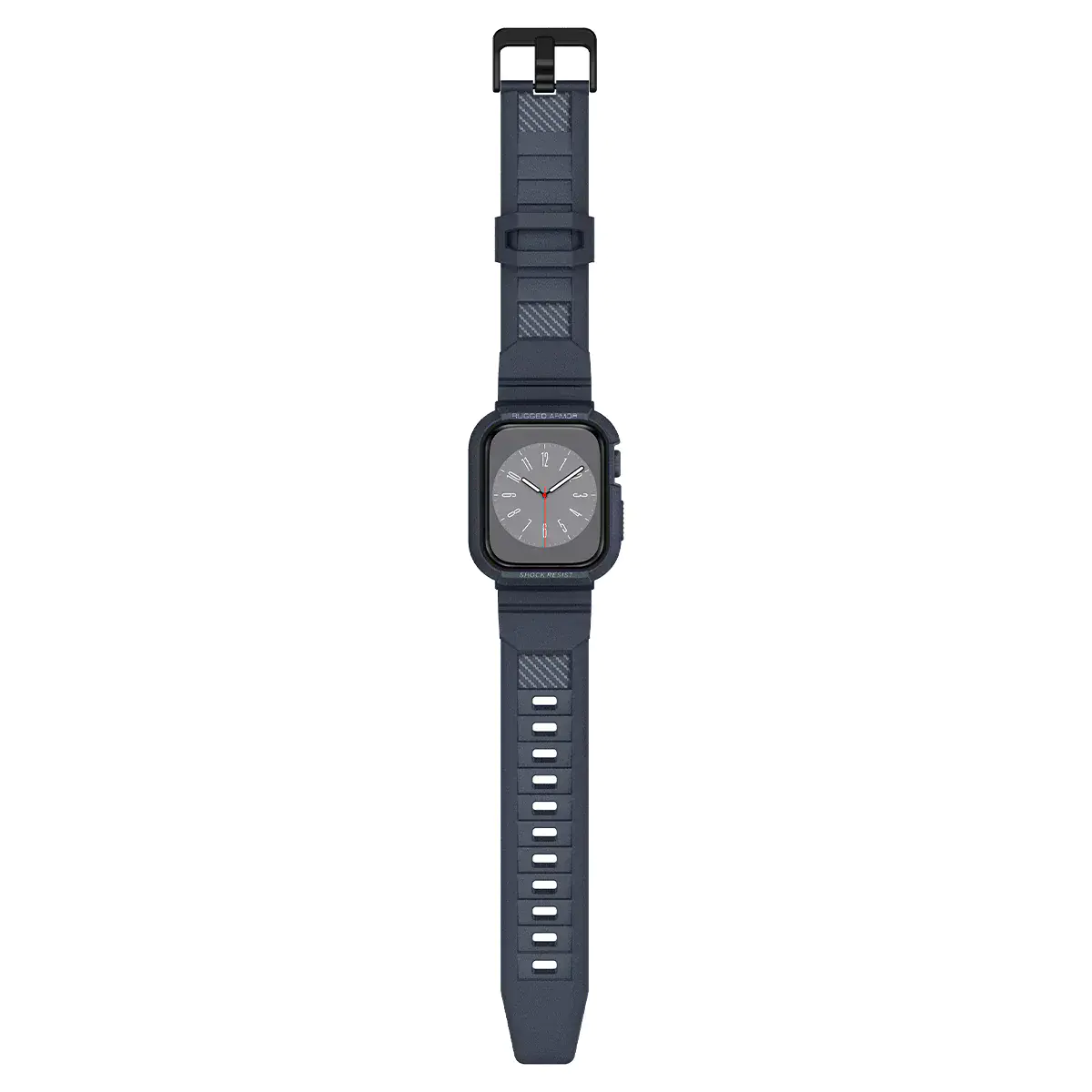 Чехол и ремешок 2в1 Spigen Case Rugged Armor Pro for Apple Watch Series 45mm/44mm - Charcoal Gray (ACS00819)