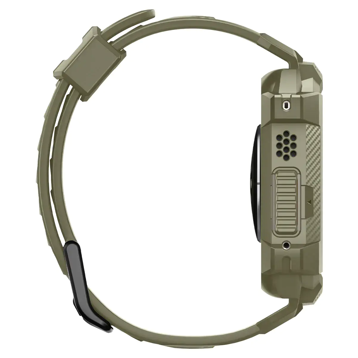 Чохол та ремінець 2в1 Spigen Case Rugged Armor Pro for Apple Watch Ultra 49mm - Vintage Khaki (ACS05915)