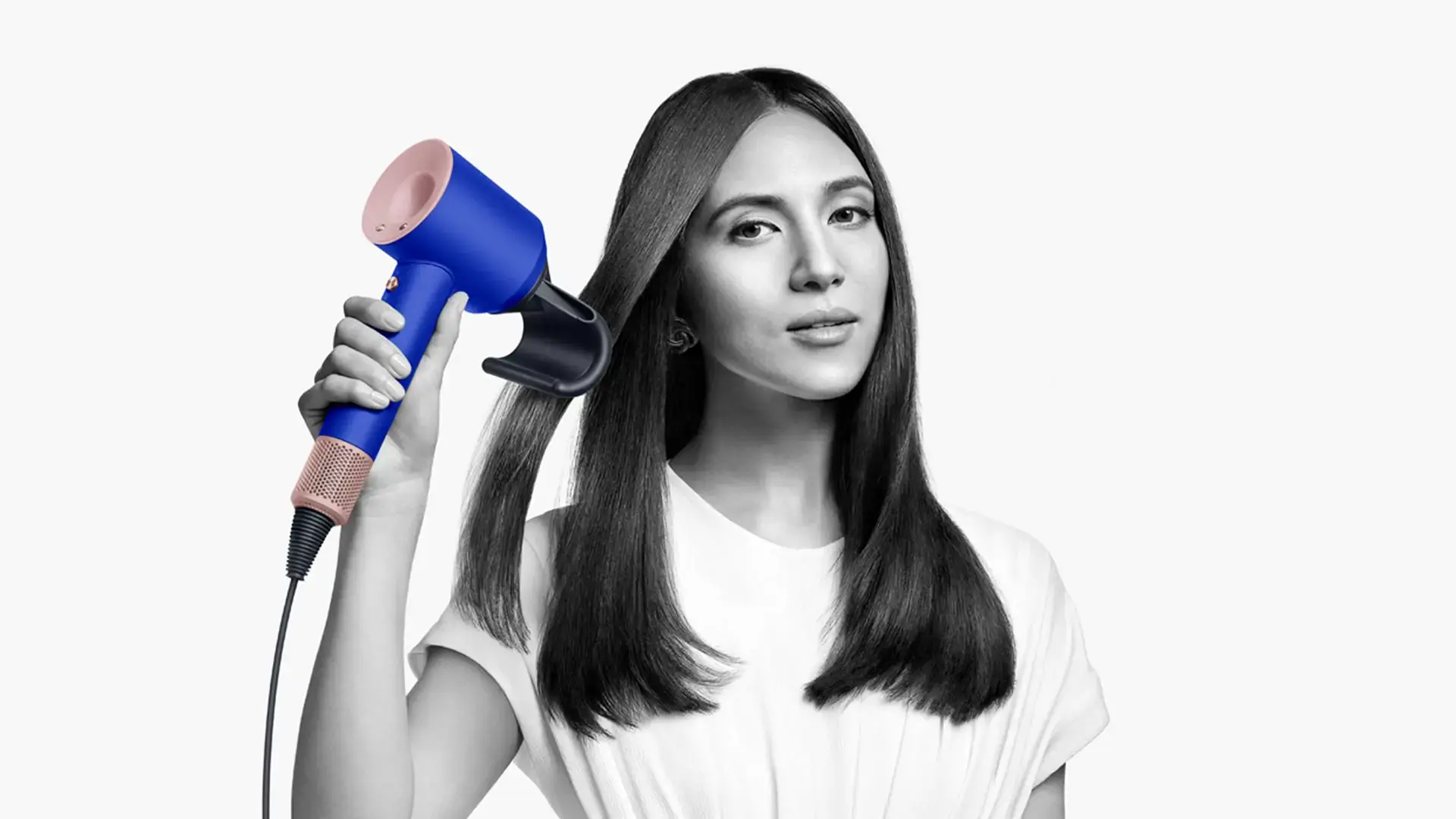 Фен для волос Dyson Supersonic HD07 - Blue/Pink (460555-01)
