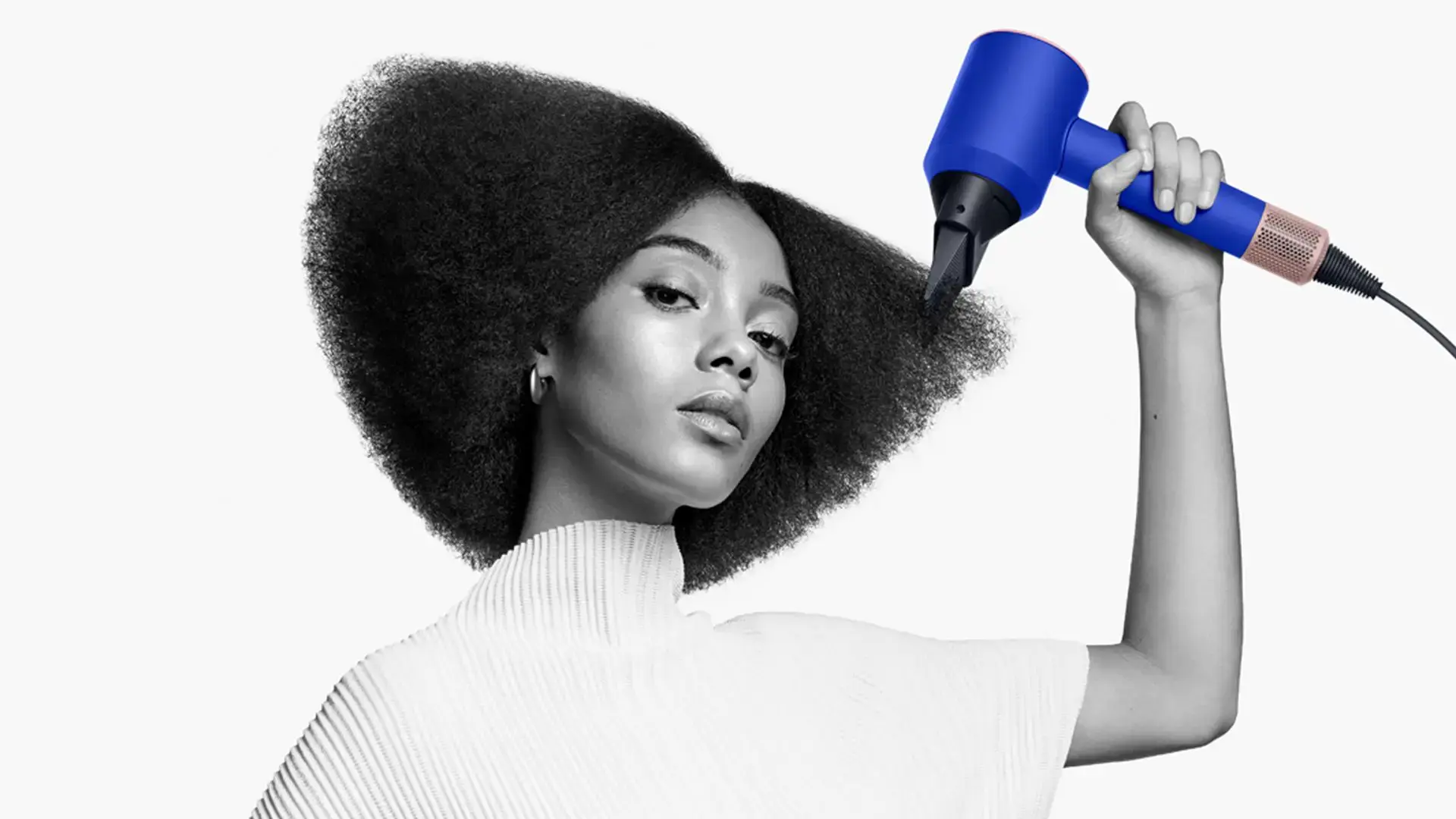 Фен для волос Dyson Supersonic HD07 - Blue/Pink (460555-01)