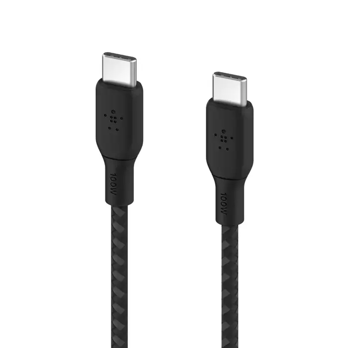 Кабель Belkin BoostCharge USB-C to USB-C Cable 3.0 m 100W - Black (CAB014bt3MBK)