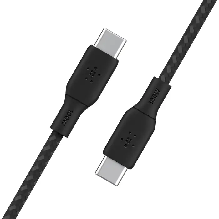 Кабель Belkin BoostCharge USB-C to USB-C Cable 3.0 m 100W - Black (CAB014bt3MBK)