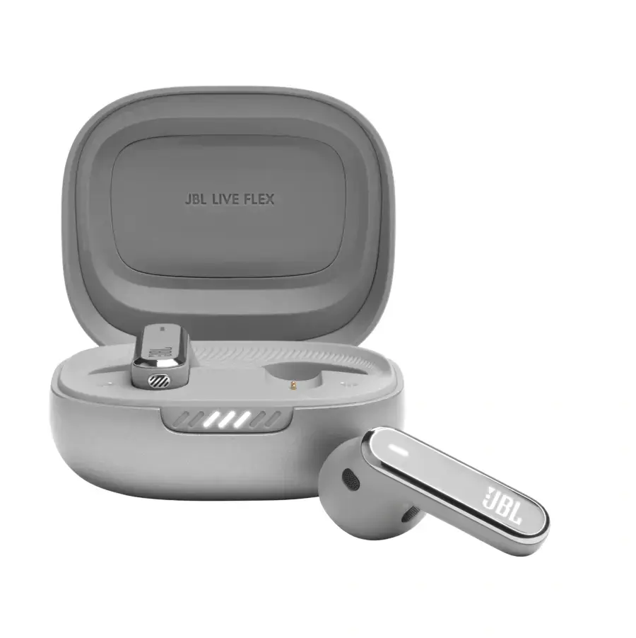 Навушники JBL Live Flex - Silver (JBLLIVEFLEXSVR)