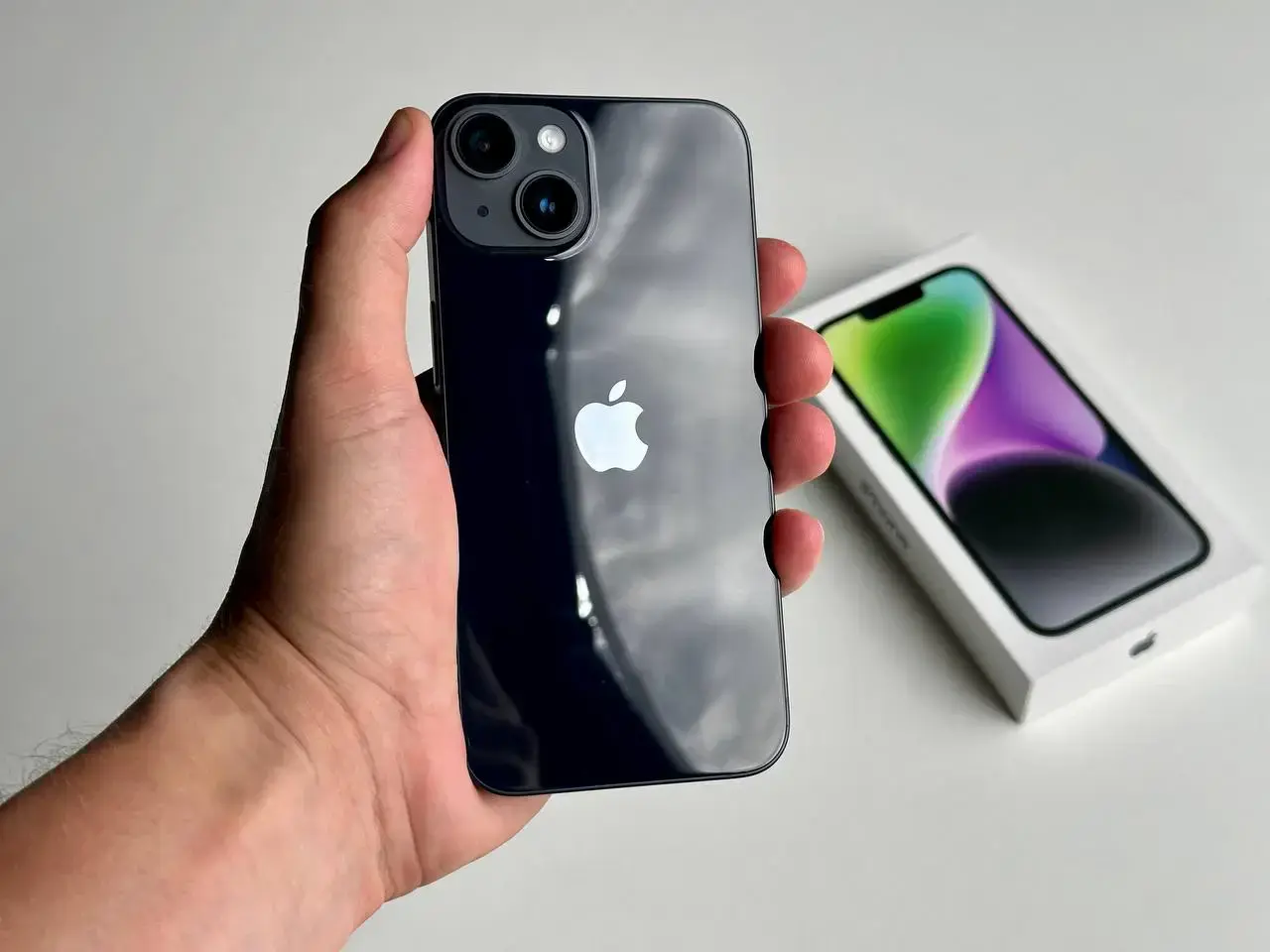 NEW Apple iPhone 14 128GB Midnight (MPUF3)(Стан - 10/10, Комплект - повний | гарантія - 11 міс.)