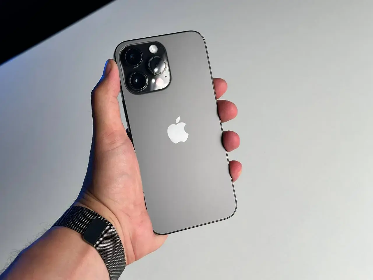 NO BOX Apple iPhone 14 Pro Max 128GB Space Black (MQ9P3)🔋100% (Стан - 9.5/10, Комплект - iPhone | гарантія - 3 міс.)