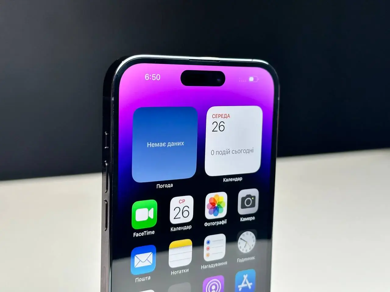 NO BOX Apple iPhone 14 Pro Max 1TB Deep Purple (MQC53)🔋100% (Стан - 9.5/10, Комплект - iPhone | гарантія - 3 міс.)