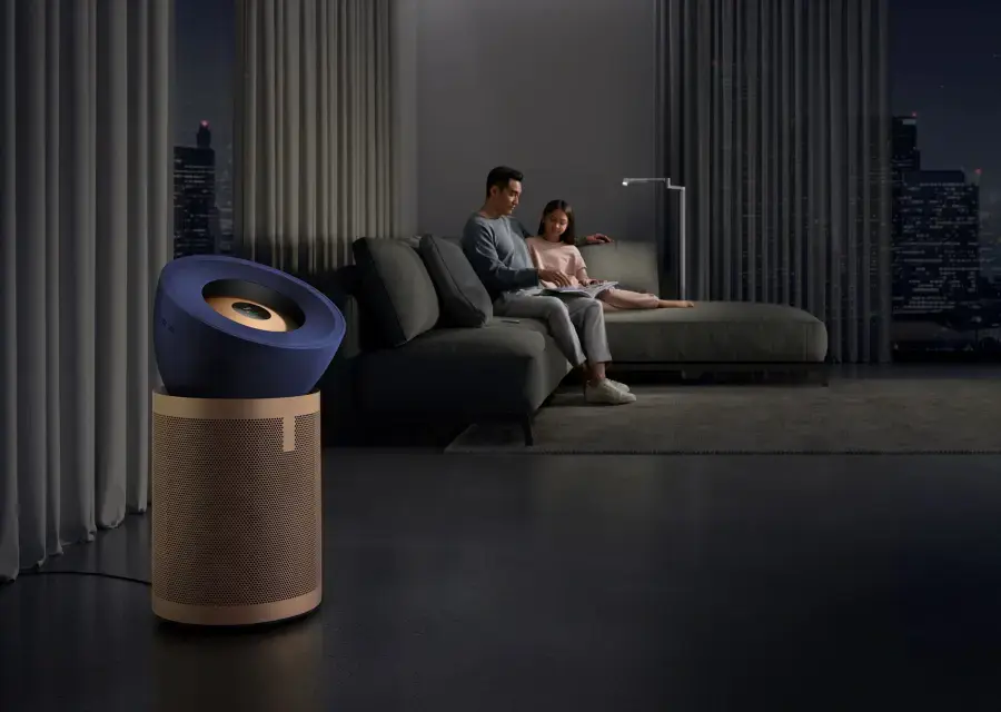 Очищувач повітря Dyson Purifier Big+Quiet Formaldehyde BP04 - Prussian Blue/Gold (394809-01)