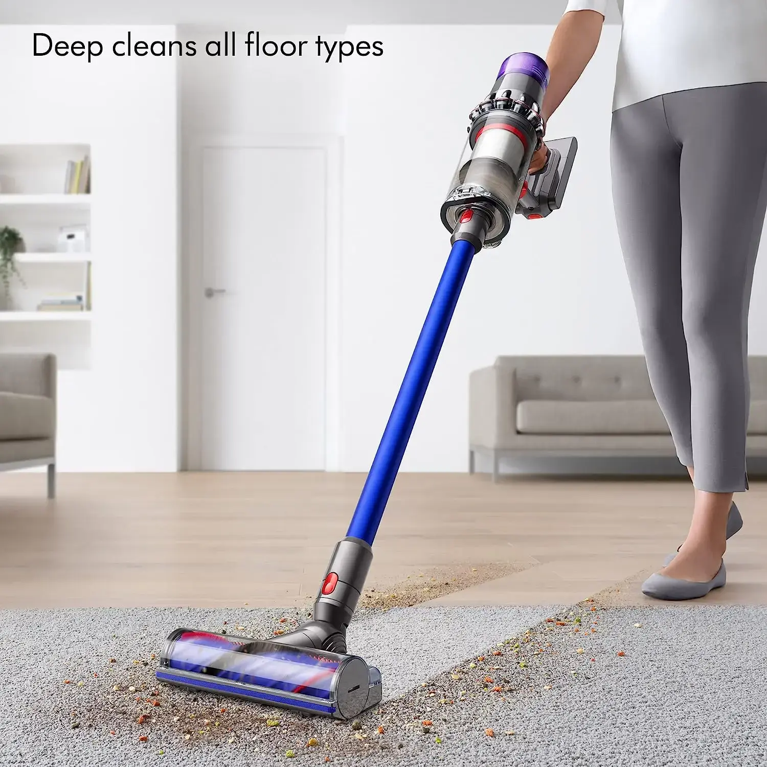 Пилосос Dyson V11 2023 - Nickel/Blue (446976-01)