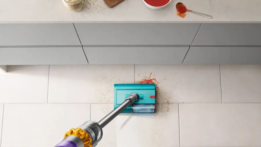 Пылесос Dyson V15s Detect Submarine - Yellow/Nickel (448798-01)