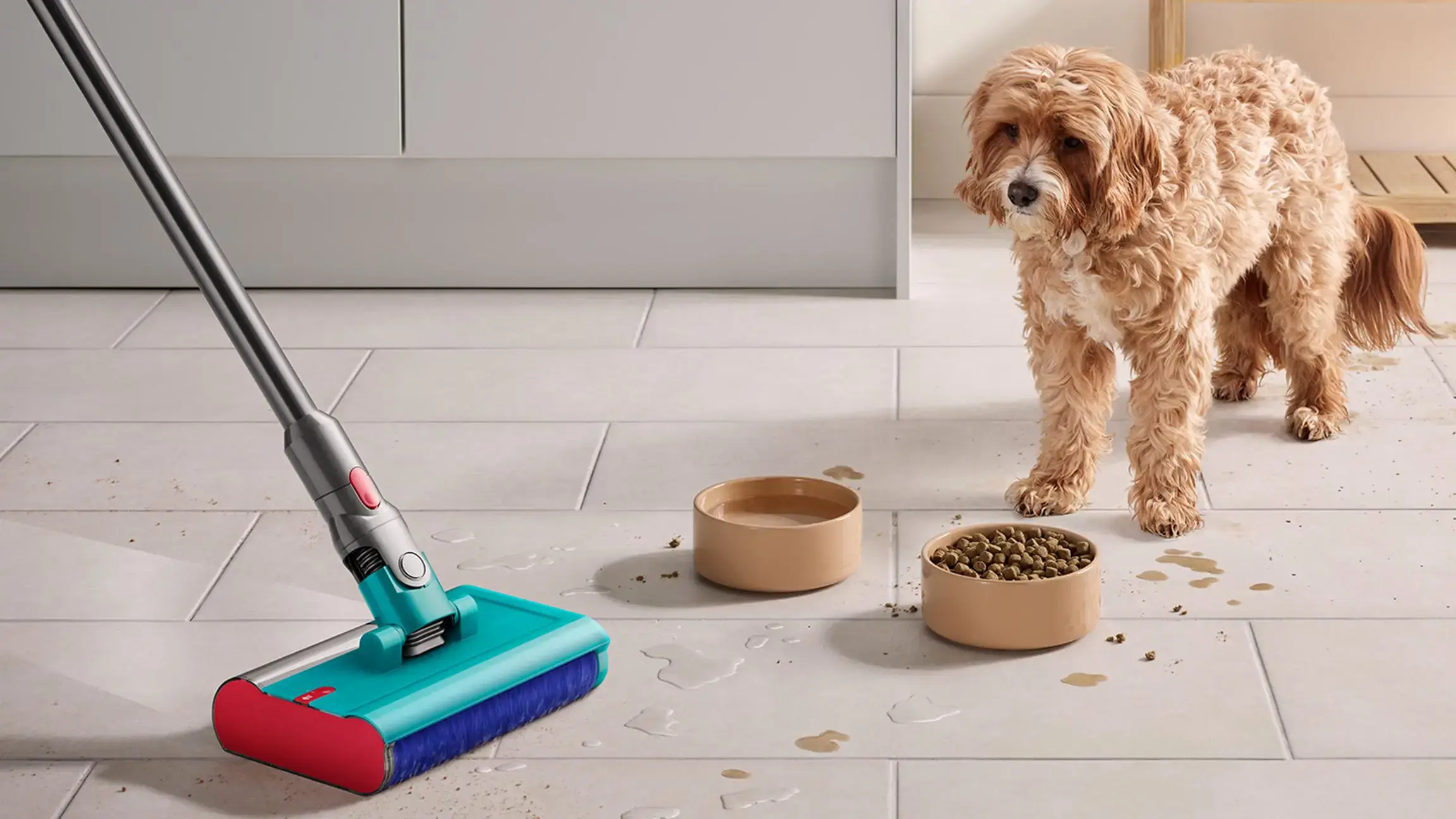 Пылесос Dyson V15s Detect Submarine - Yellow/Nickel (448798-01)