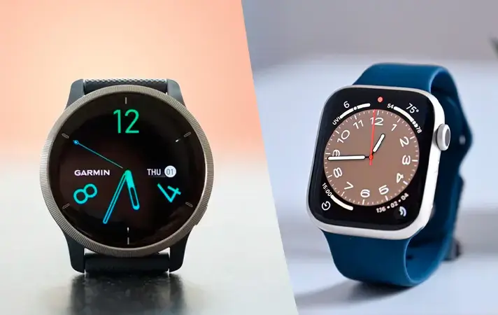 Порівняння Apple Watch series 8 та Garmin Venu 2: яка модель краща?