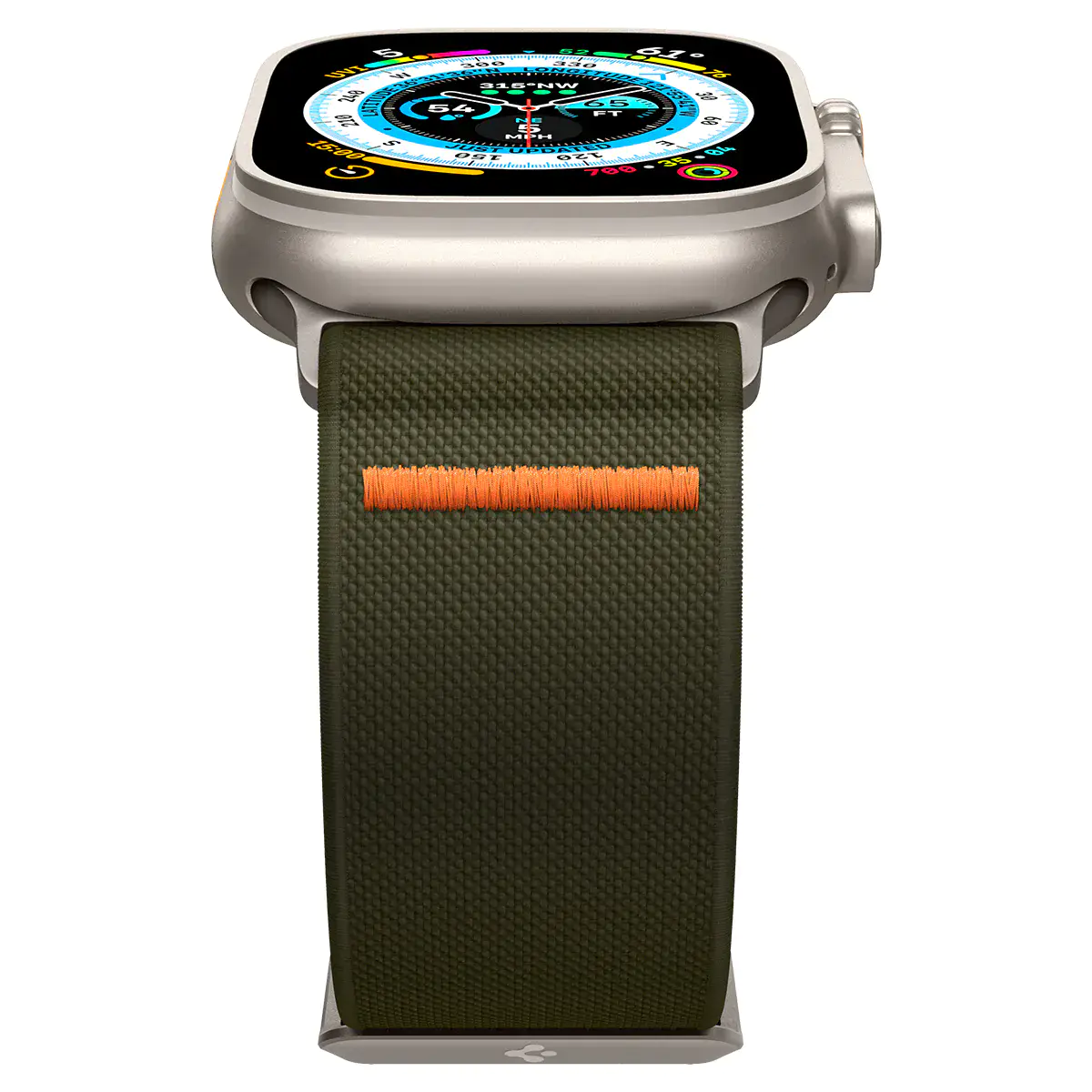 Ремешок Spigen Band Lite Fit Ultra Watch Band for Apple Watch 49mm/45mm/44mm/42mm - Khaki (AMP05985)