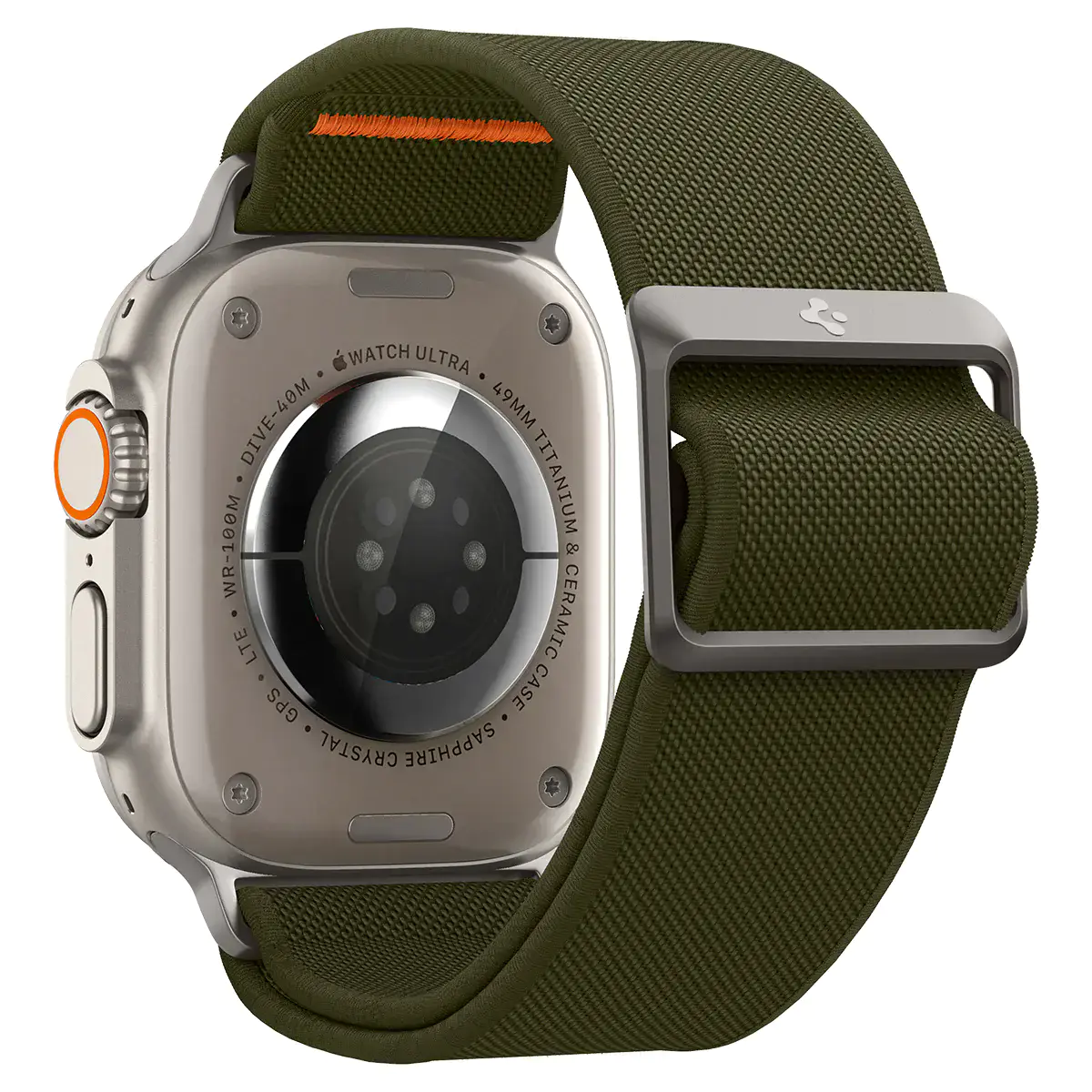 Ремешок Spigen Band Lite Fit Ultra Watch Band for Apple Watch 49mm/45mm/44mm/42mm - Khaki (AMP05985)
