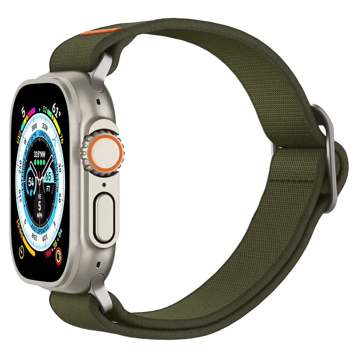 Ремешок Spigen Band Lite Fit Ultra Watch Band for Apple Watch 49mm/45mm/44mm/42mm - Khaki (AMP05985)