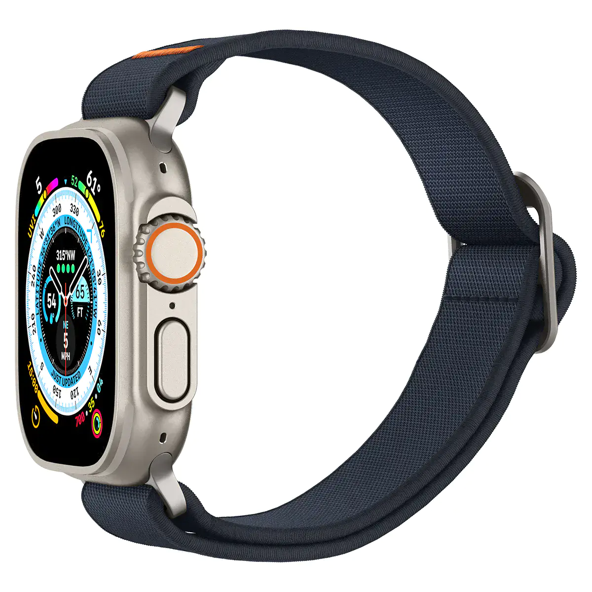 Ремешок Spigen Band Lite Fit Ultra Watch Band for Apple Watch 49mm/45mm/44mm/42mm - Navy (AMP05984)