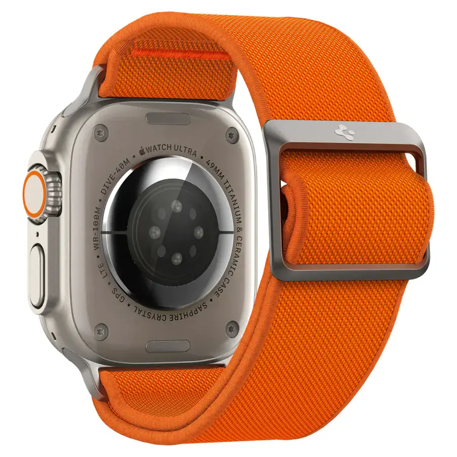 Ремешок Spigen Band Lite Fit Ultra Watch Band for Apple Watch 49mm/45mm/44mm/42mm - Orange (AMP05986)