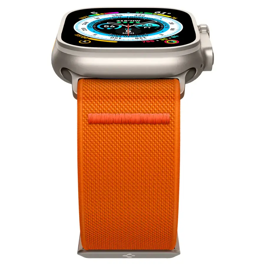 Ремешок Spigen Band Lite Fit Ultra Watch Band for Apple Watch 49mm/45mm/44mm/42mm - Orange (AMP05986)
