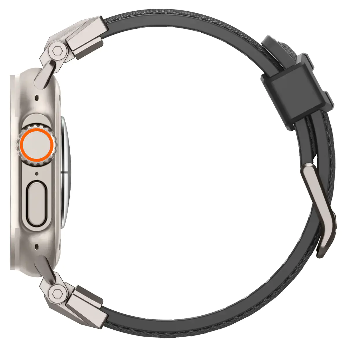 Ремінець Spigen DuraPro Armor Watch Band for Apple Watch 49mm/45mm/44mm/42mm - Black (AMP06065)