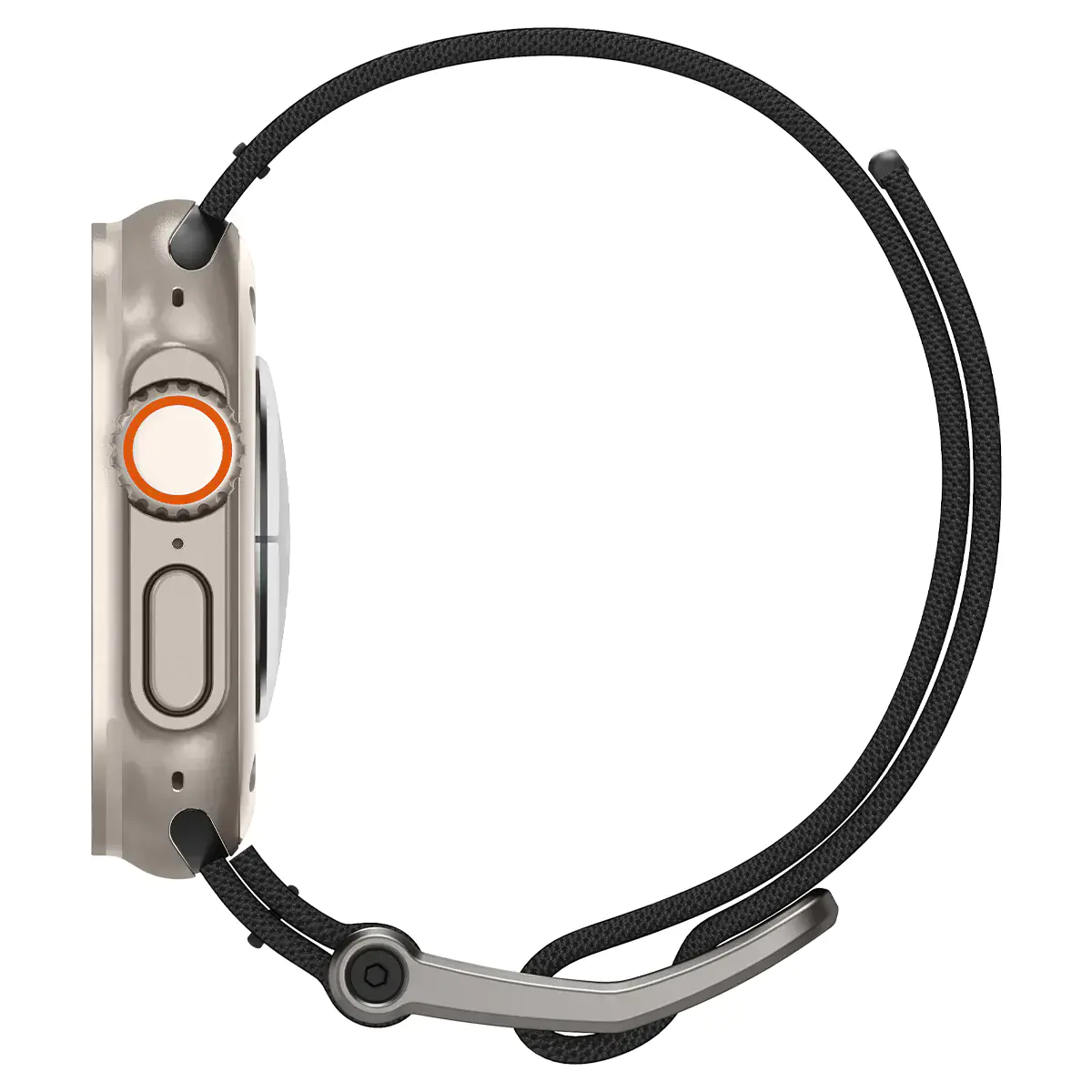 Ремінець Spigen DuraPro Flex Watch Band for Apple Watch 49mm/45mm/44mm/42mm - Black (AMP02465)