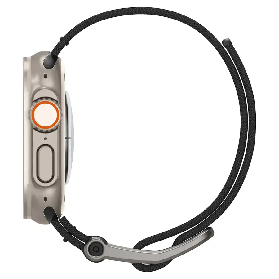 Ремешок Spigen DuraPro Flex Watch Band for Apple Watch 49mm/45mm/44mm/42mm - Black (AMP02465)