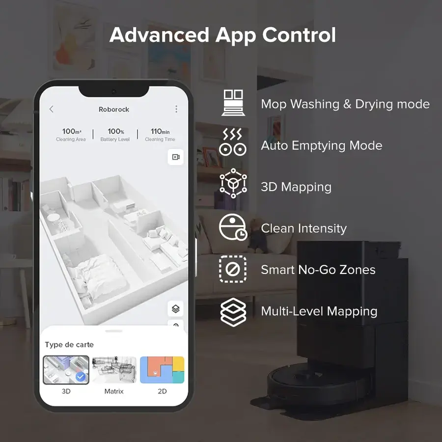 Робот-пилосос Roborock Q Revo - Black