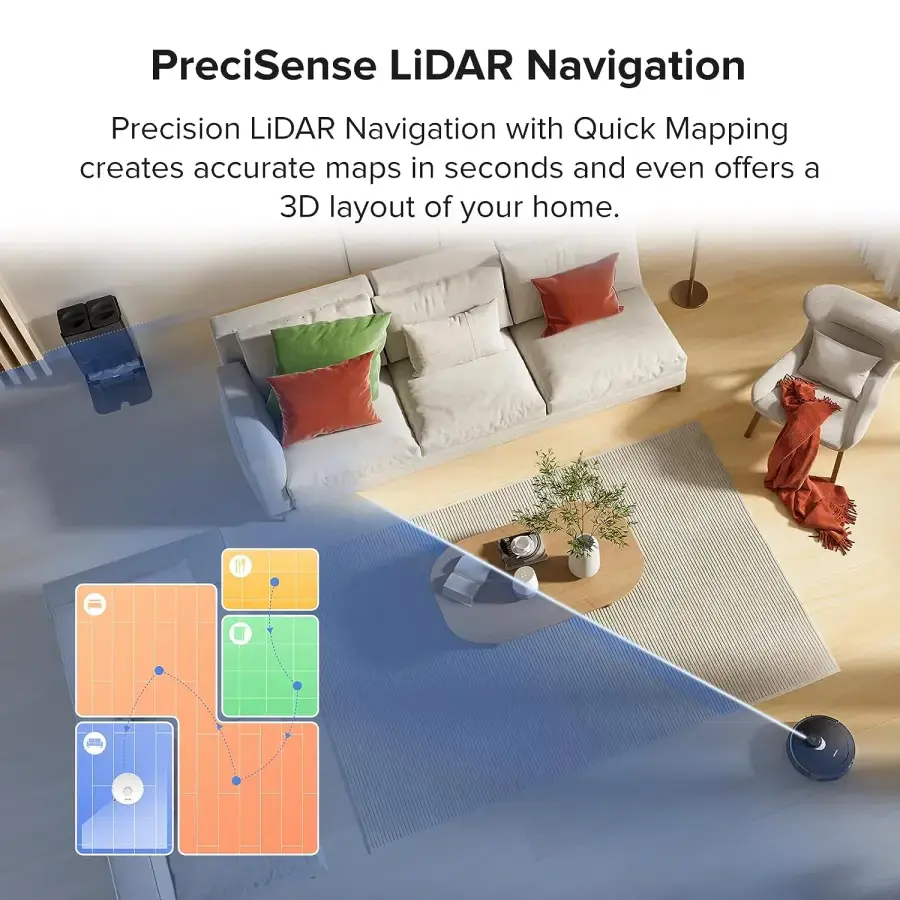 Робот-пилосос Roborock Q Revo - Black