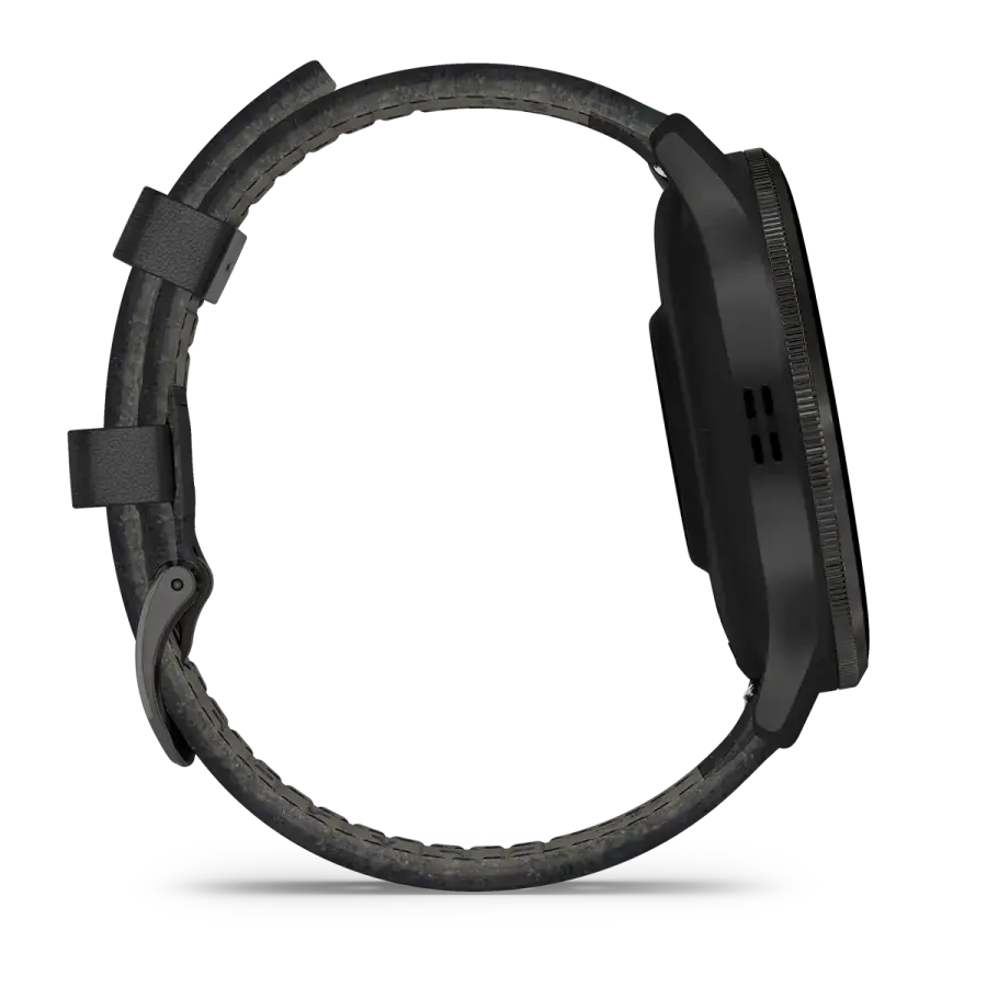 Смарт-годинник Garmin Venu 3 Black/Slate Gray with Quick Release Leather Strap (010-02784-52)