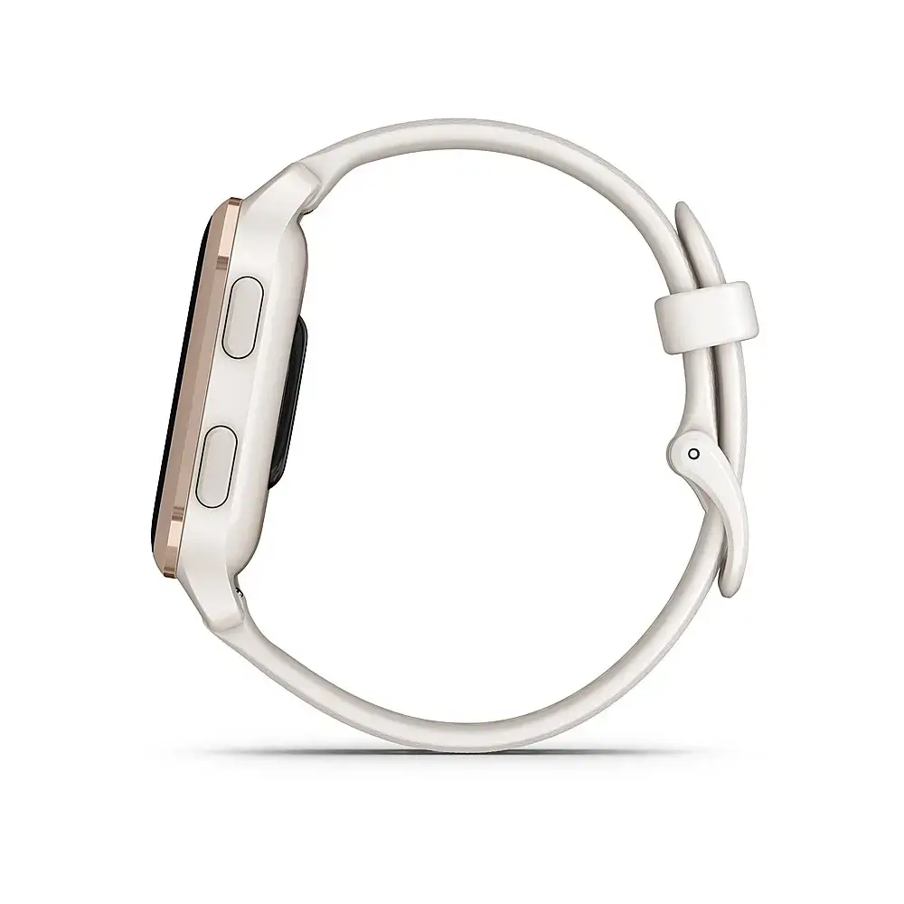 Смарт-годинник Garmin Venu Sq 2 – Music Edition Peach Gold Al. Bezel w. Ivory Case and S. Band (010-02700-01/11)
