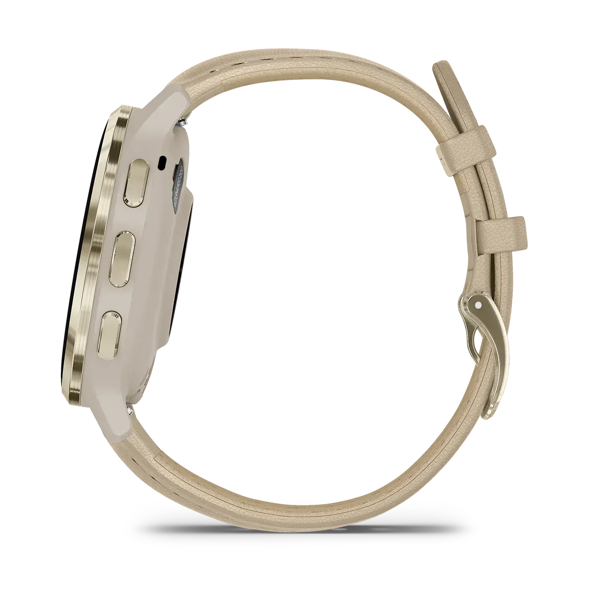 Смарт-часы Garmin Venu 3S French Gray/Soft Gold with Quick Release Leather Strap (010-02785-55)
