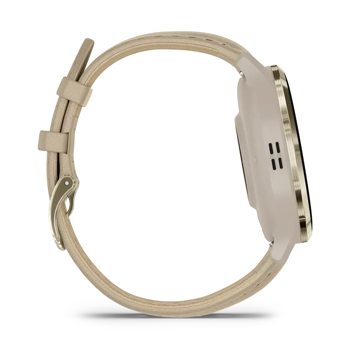 Смарт-часы Garmin Venu 3S French Gray/Soft Gold with Quick Release Leather Strap (010-02785-55)