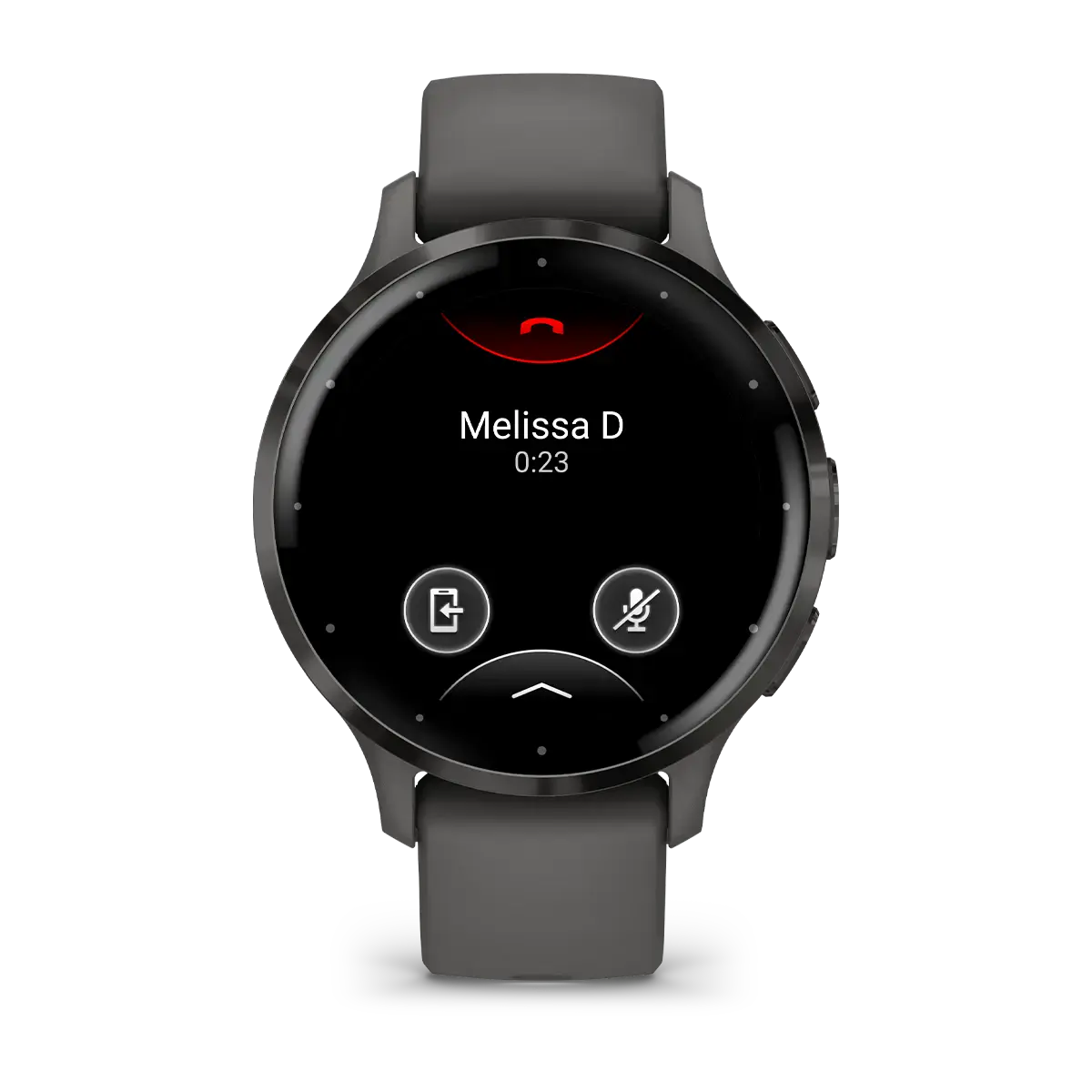 Смарт-годинник Garmin Venu 3S Slate Stainless Steel Bezel with Pebble Gray Case and Silicone Band (010-02785-00)
