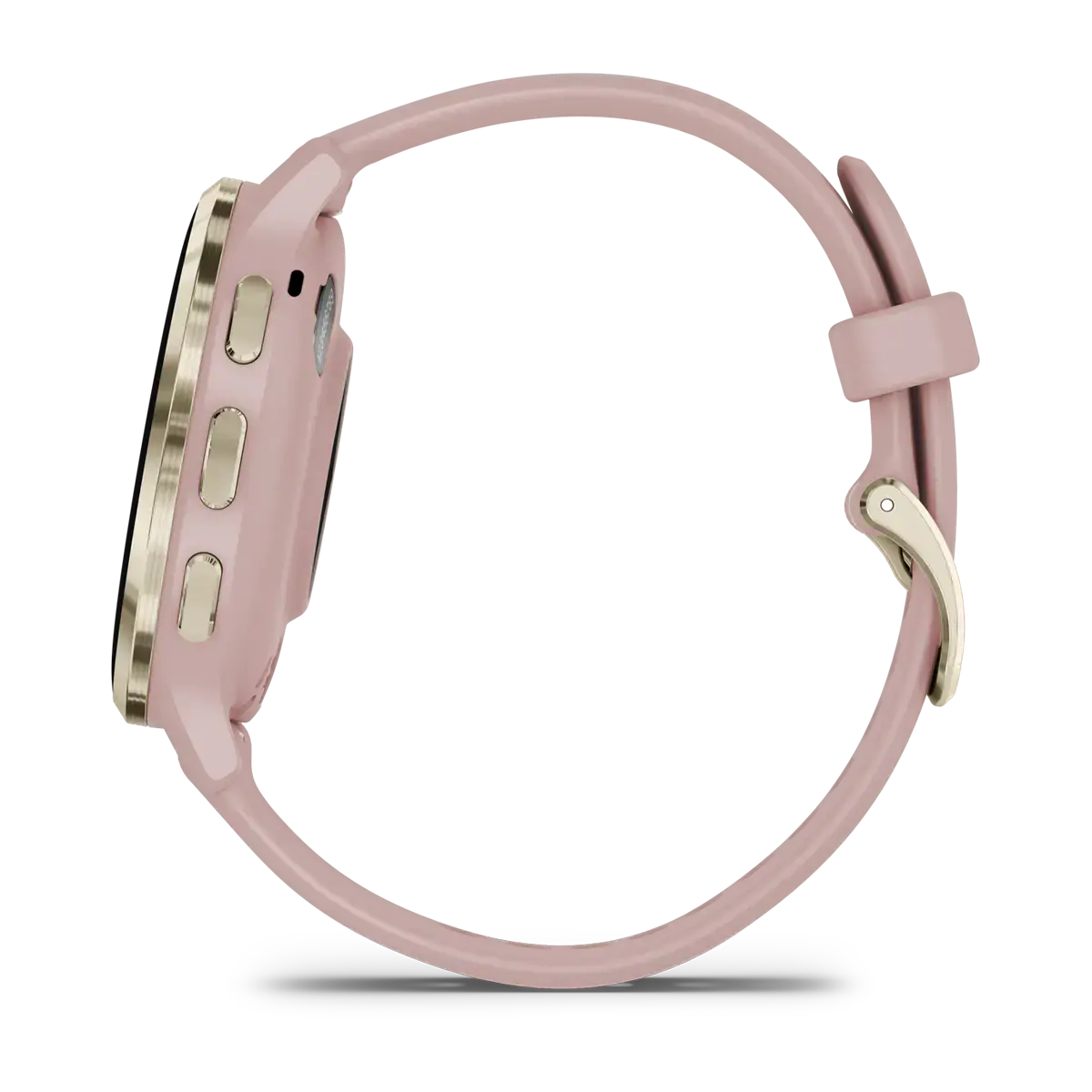 Смарт-годинник Garmin Venu 3S Soft Gold Stainless Steel Bezel with Dust Rose Case and Silicone Band (010-02785-03)