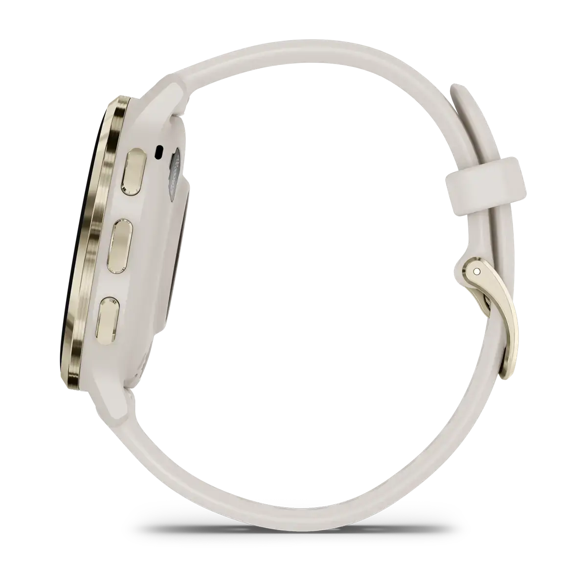 Смарт-часы Garmin Venu 3S Soft Gold Stainless Steel Bezel with Ivory Case and Silicone Band (010-02785-04)