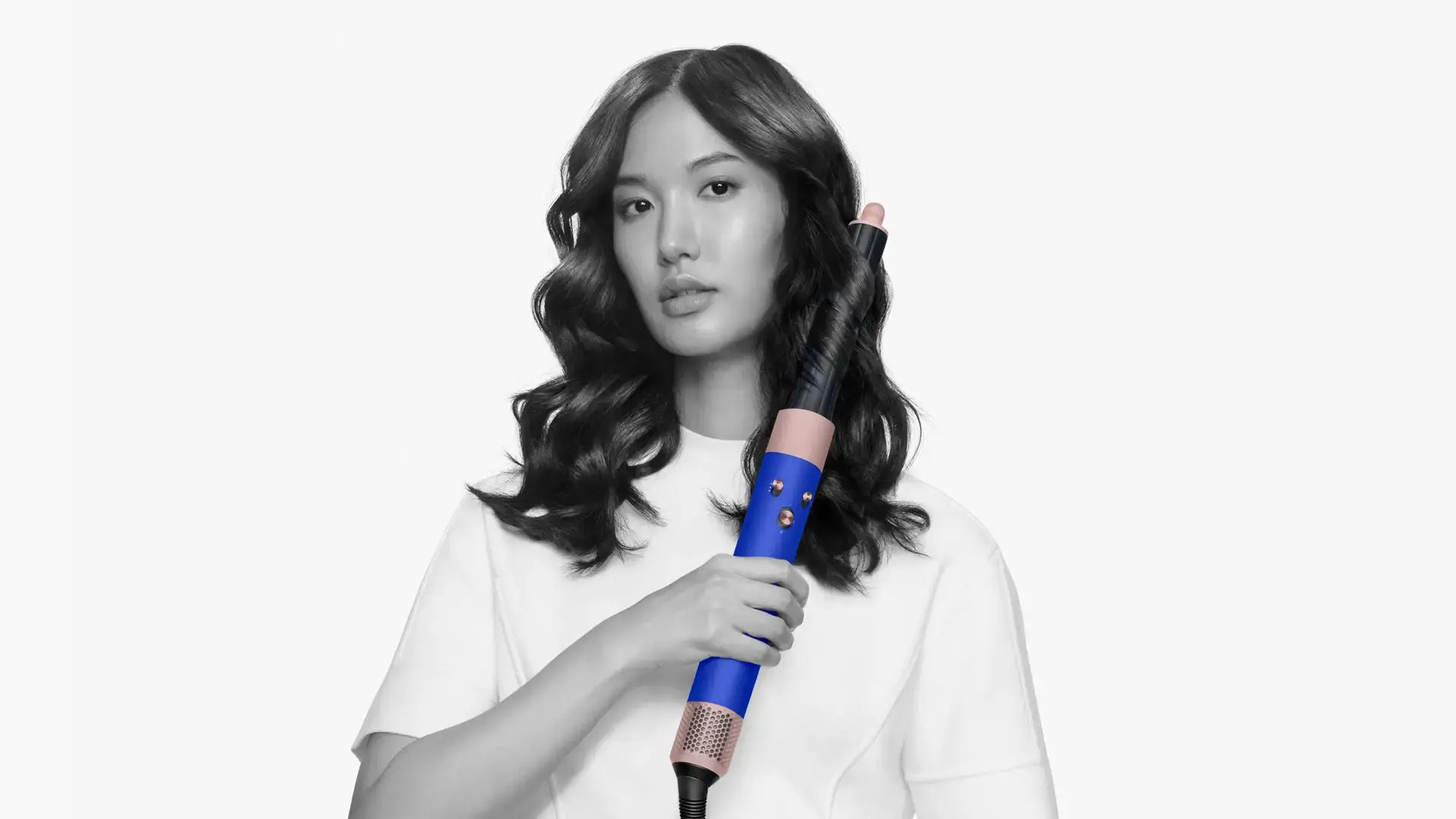 Стайлер для довгого волосся Dyson Airwrap Multi-styler Complete Long - Blue/Pink (460690-01)