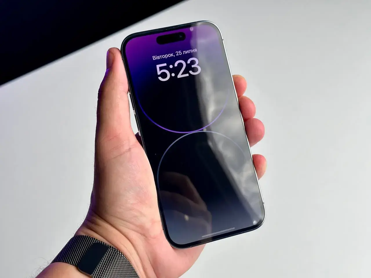 USED Apple iPhone 14 Pro 256GB Deep Purple (MQ1F3)🔋89%(Стан - 9.5/10, Комплект - повний | гарантія - 1 міс.)