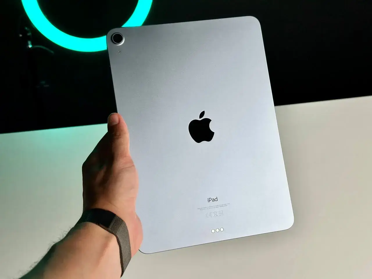 USED iPad Air 4 10.9'' Wi-Fi 64GB Sky Blue (MYFQ2)🔋89% (Стан - 9.5/10, комплект - повний, гарантія - 1 міс.)