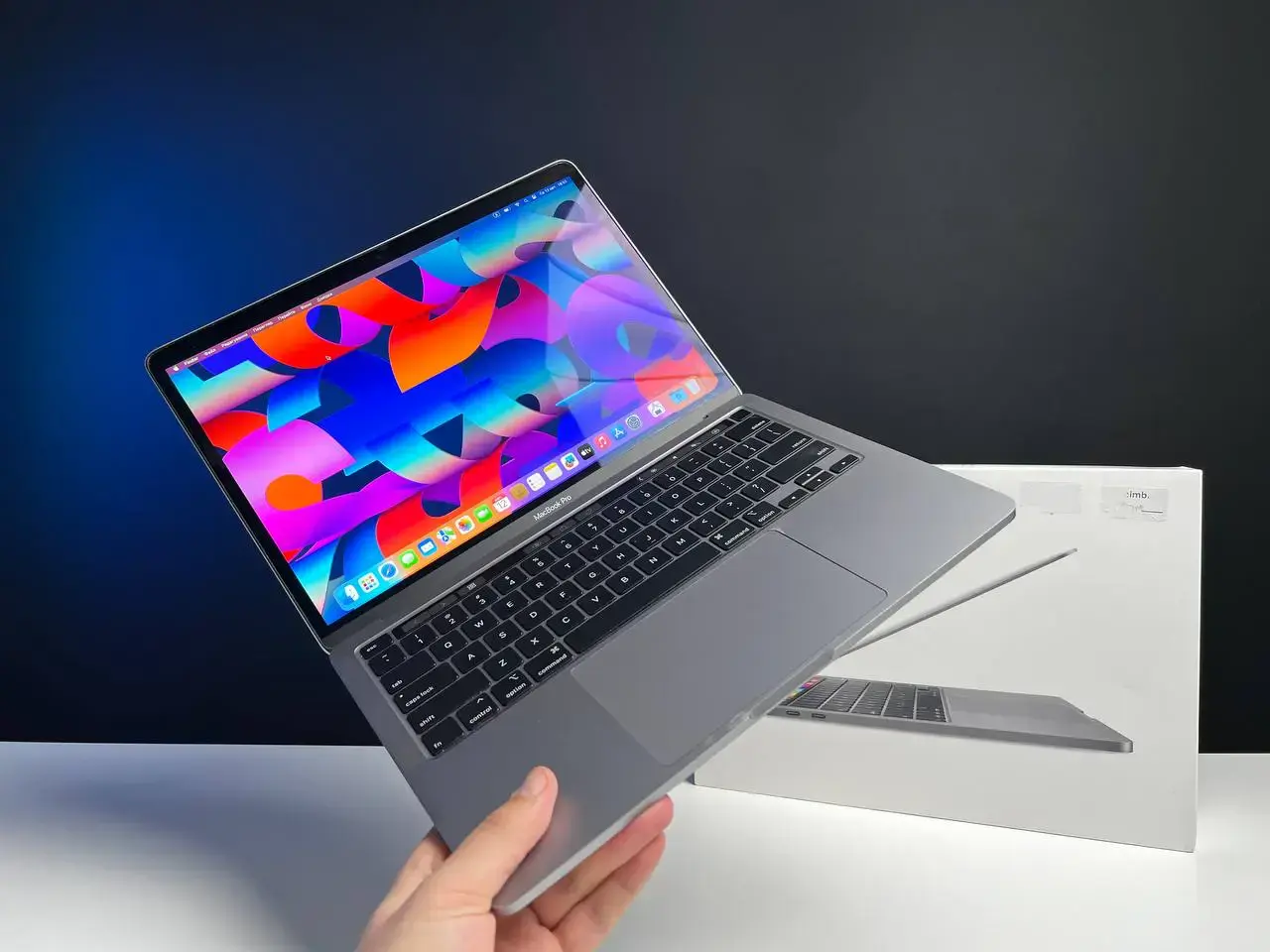 USED MacBook Pro 13" Space Gray (MWP42) 2020 (i5/16GB/512SSD) (Стан - 9/10. Комплект - повний | гарантія - 1 міс.) - Cycle 269