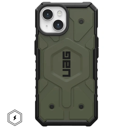 Чехол UAG Pathfinder Case with MagSafe for iPhone 15 - Olive Drab (114291117272)