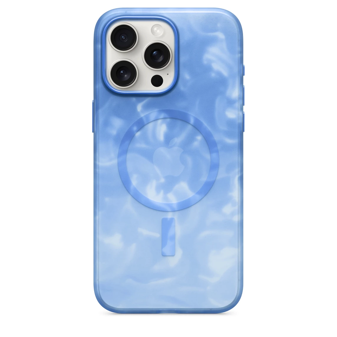 Чохол OtterBox Figura Series Case with MagSafe for iPhone 15 Pro Max - Blue (HR072, 77-94432)