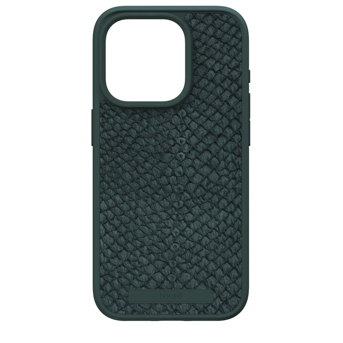 Чохол Njord Salmon Leather MagSafe Case for iPhone 15 Pro - Dark Green (NA53SL02)