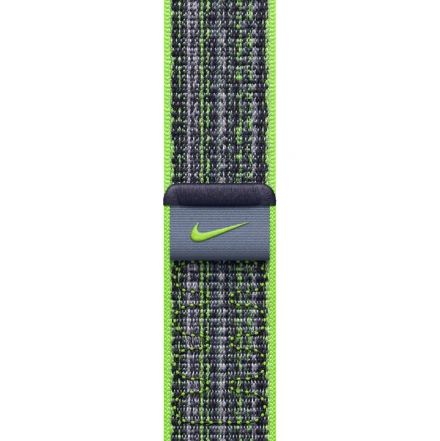 Ремінець Apple Bright Green/Blue Nike Sport Loop для Apple Watch 42/44/45/49mm (MTL43)