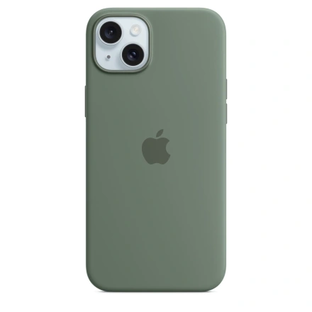 Чехол Apple iPhone 15 Plus Silicone Case with MagSafe - Cypress (MT183)