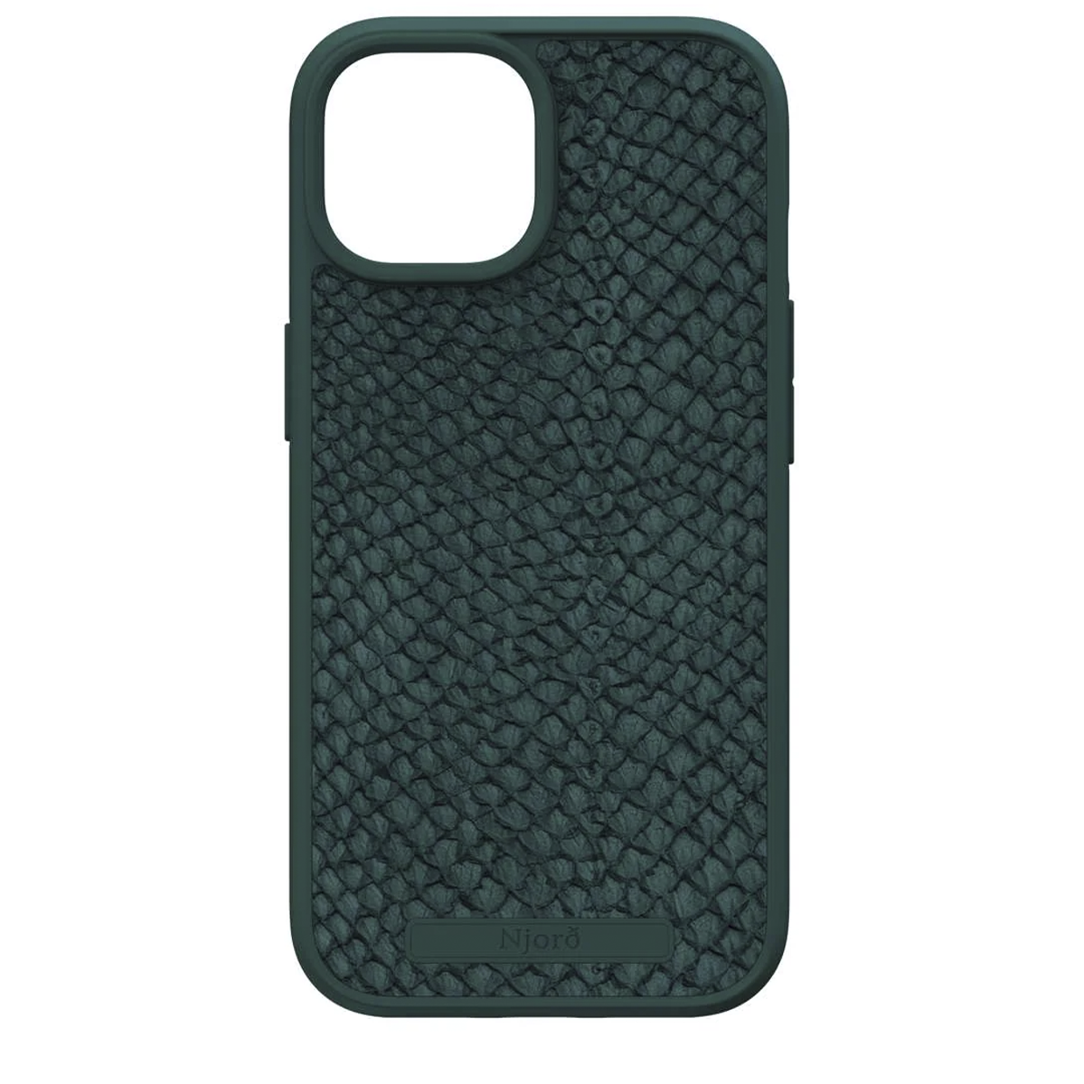 Чохол Njord Salmon Leather MagSafe Case for iPhone 15 Plus - Dark Green (NA52SL02)