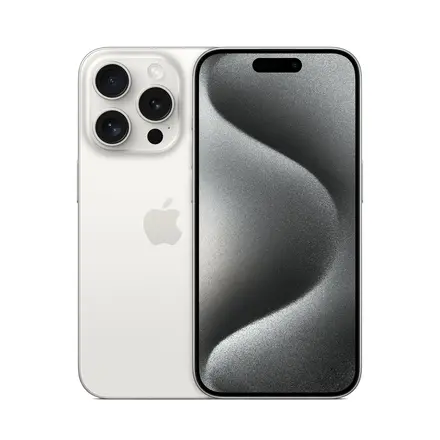 Apple iPhone 15 Pro 512GB White Titanium Dual Sim (MTQE3)